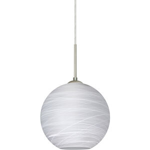 Besa Lighting Coco 8 LED Satin Nickel Cord Pendant Ceiling Light 1JT-COCO860-LED-SN - Open Box