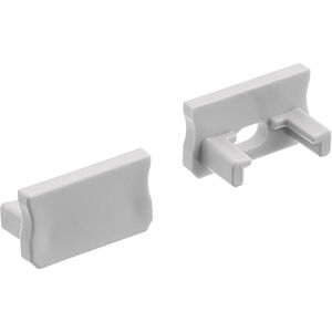 Ils Te Series Silver LED Tape Light Channel