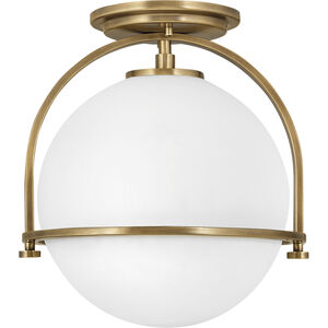 Somerset 1 Light 11.50 inch Semi-Flush Mount