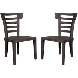 Teak Patio Antique Smoke Outdoor Chair