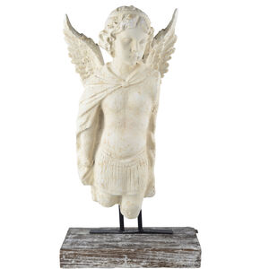 Garden Antique White Outdoor Figurines