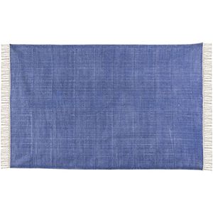 Americana 72 X 48 inch Blue with Cream Rug