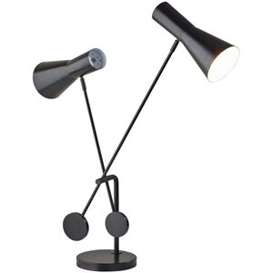 Bond 34 inch 40.00 watt Black Desk Lamp Portable Light, ADS360