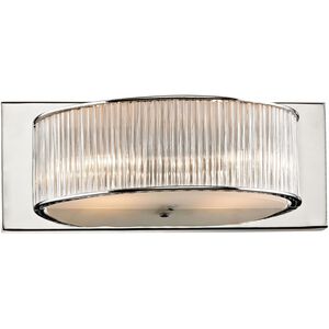Braxton 2 Light 12 inch Chrome Vanity Light Wall Light