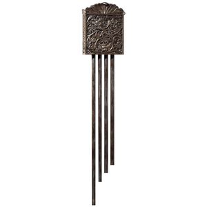 Westminster Carved Renaissance Crackle Long Chime, Carved Long