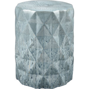 Olmedo 18 inch Seaglass Glazed Accent Stool