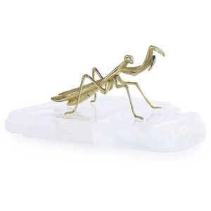 Brass Mantis 11.25 X 5.75 inch Sculpture