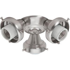 Fan Accessory 3 Light Brushed Nickel Fan Fitter