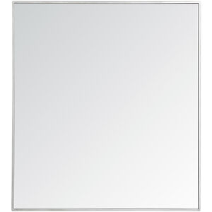 Monet 40 X 36 inch Silver Wall Mirror