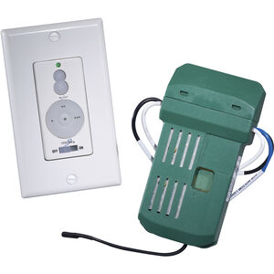 Aire White Wall Mount Fan Control