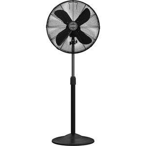Classic S16 Matte Black Oscillating Standing Fan